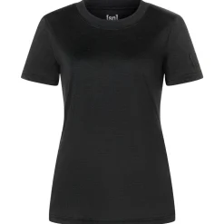 - Woen' Caua Rib Bio Jerey Tee - erinohirt < super.natural