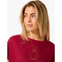 super.natural - Women's Cat Yoga Loose Tee - Merinoshirt Discount