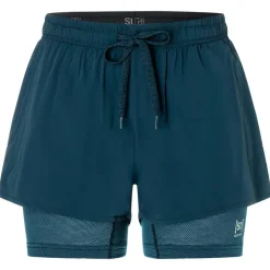 - Woen' Doube ayer hort - hort < super.natural Discount