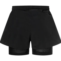 - Woen' Doube ayer hort - hort < super.natural Discount
