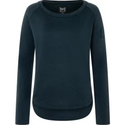 super.natural Alltagsbekleidung|Shirts, Hemden & Longsleeves-- Women's Everyday Bio Crew - Merinopullover Blueberry