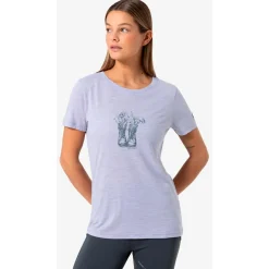super.natural - Woen' Fower Boot Tee - erinohirt