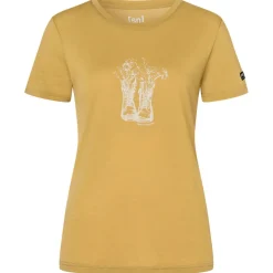 super.natural - Woen' Fower Boot Tee - erinohirt