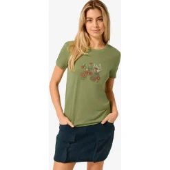 super.natural - Women's Flower Field Bio Jersey Tee - Merinoshirt Outlet