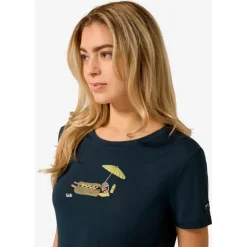 super.natural Alltagsbekleidung|Shirts, Hemden & Longsleeves-- Women's Hot Dog Tee - Merinoshirt