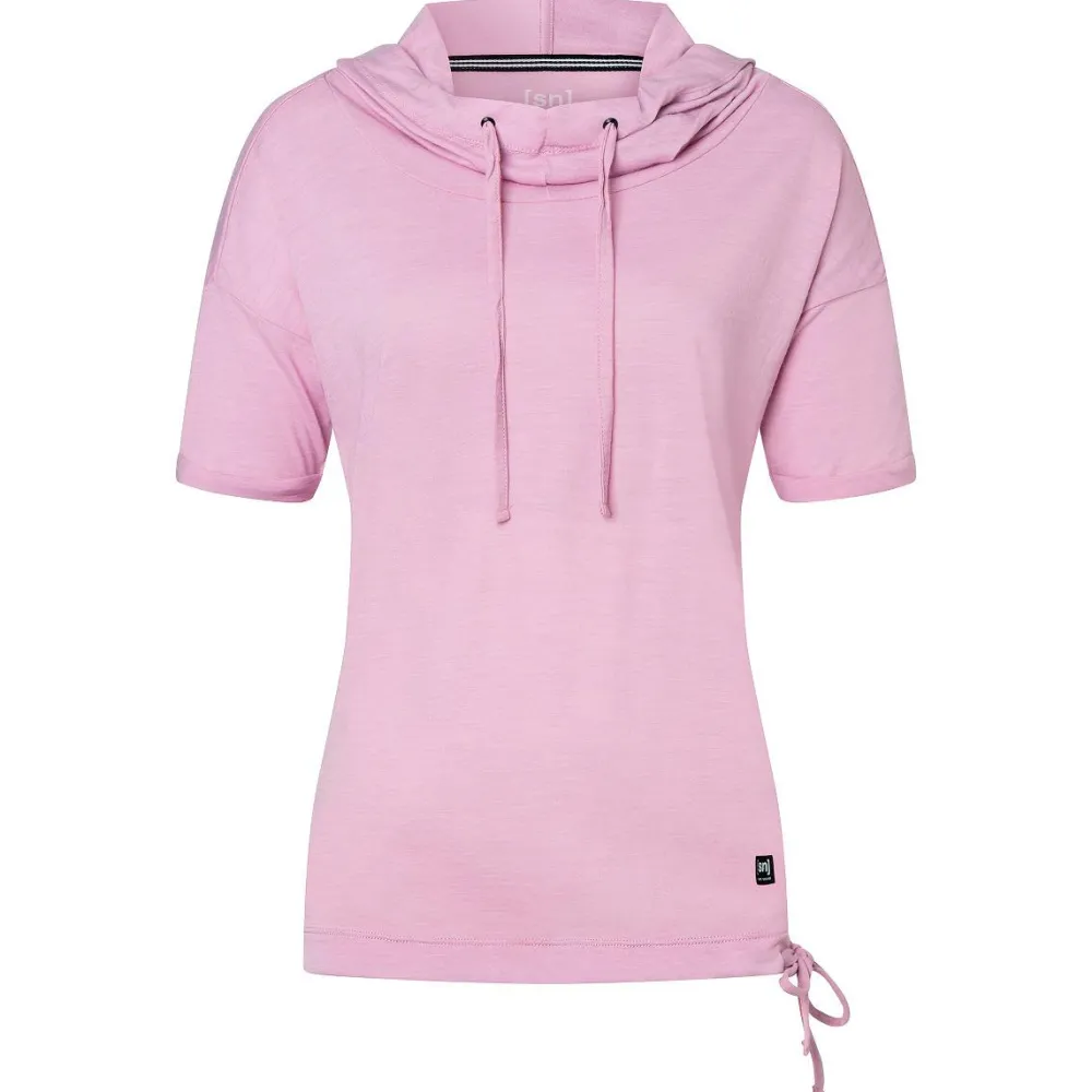 super.natural - Women's JustShort Hoodie - Merinoshirt Hot