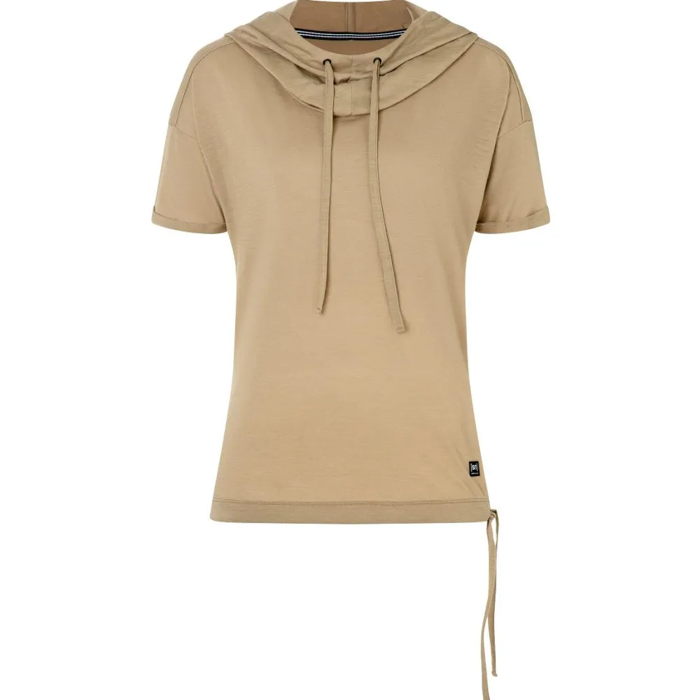 super.natural - Women's JustShort Hoodie - Merinoshirt Hot