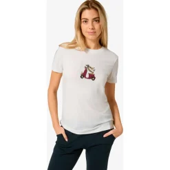 - Woen' Racing Dachhund Bio Jerey Tee - erinohirt < super.natural Hot
