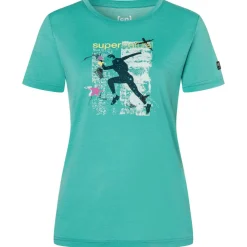 super.natural - Women's Running Art Tee - Merinoshirt Hot