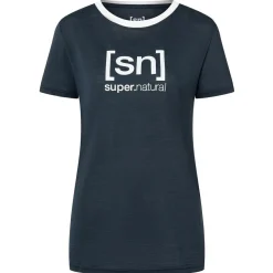 - Woen' The Eentia ogo Tee - erinohirt < super.natural New