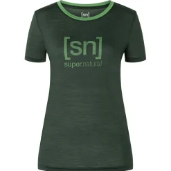 - Woen' The Eentia ogo Tee - erinohirt < super.natural New