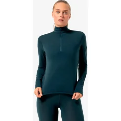 - Woen' Tundra 175 Quarter Zip - ongeeve < super.natural