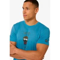 super.natural Wanderbekleidung|Merinounterwäsche-- Wood Crafti Tee - Merinoshirt