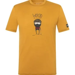 super.natural Wanderbekleidung|Merinounterwäsche-- Wood Crafti Tee - Merinoshirt