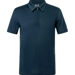 super.natural - Zip Polo - Merinoshirt New