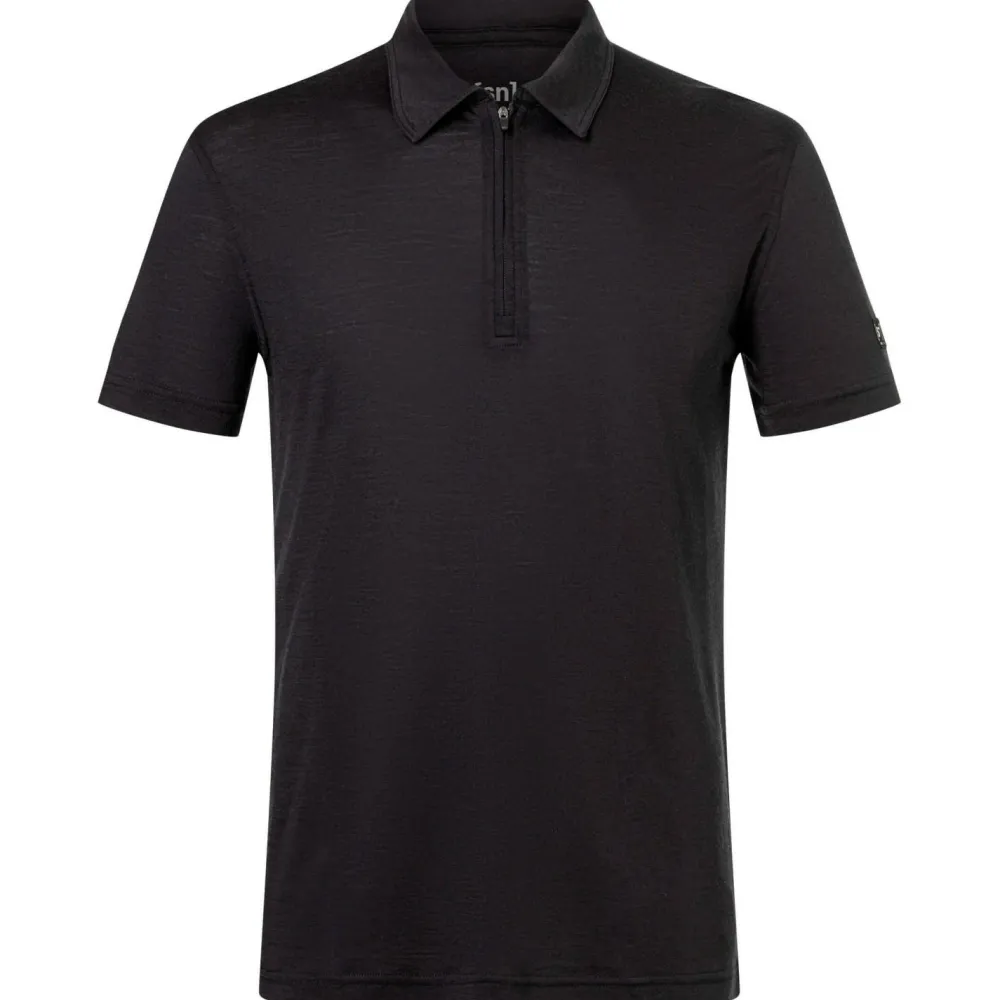 super.natural - Zip Polo - Merinoshirt New