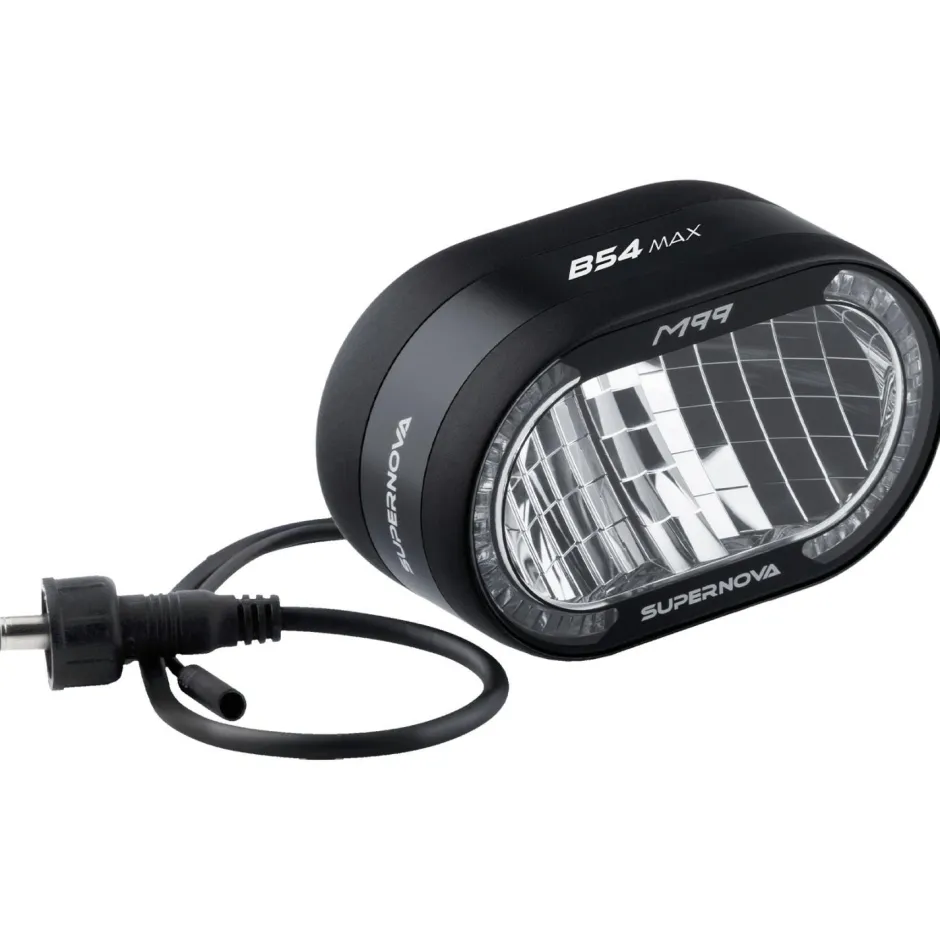 Supernova Fahrradzubehör|Fahrradlampen-- B54 Max Lampenkopf ohne Akku Black