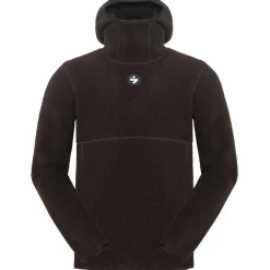 Sweet Protection Skibekleidung|Fahrradbekleidung-- Alaska Fleece Hoodie - Fleecepullover Brown