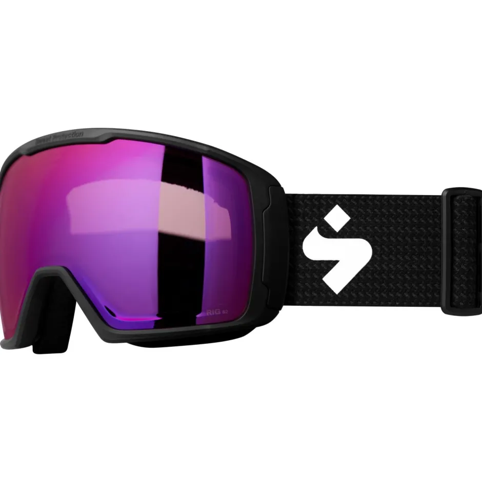 Sweet Protection Ski-Ausrüstung|Skibrillen-- Clockwork RIG Reflect S3 (VLT 25%) - Skibrille Matte Black / Black Trace