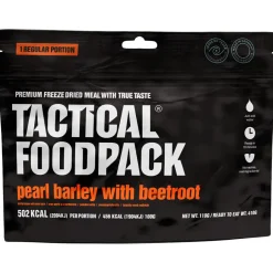 TACTICAL FOODPACK Trekkingausrüstung|Outdoor Lebensmittel-- Pearl Barley With Beetroot