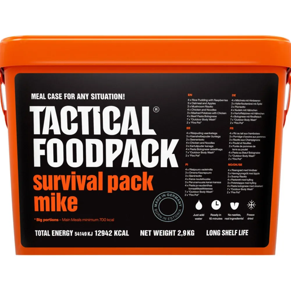 - Survival Pack Mike < TACTICAL FOODPACK Best