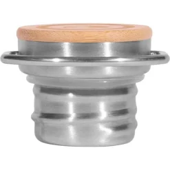 Tatonka Outdoor-Küche|Trinkflaschen & Wasserträger-- Bamboo Lid - Trinkflasche Edelstahl / Bambusholz