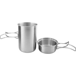 Tatonka Outdoor-Küche|Töpfe & Geschirr-- Handle Mug 850 Set - Geschirr-Set Edelstahl