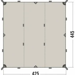 Tatonka Zelte-- Tarp 1 TC - Tarp Sand Beige