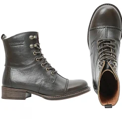 Ten Points - Women's Pandora Lace Boots Tanned Leather - Freizeitstiefel New