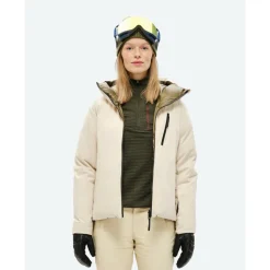 The Mountain Studio Skibekleidung|Daunenjacken-- Women's Pertex Reversible Tecno Down Jacket - Daunenjacke