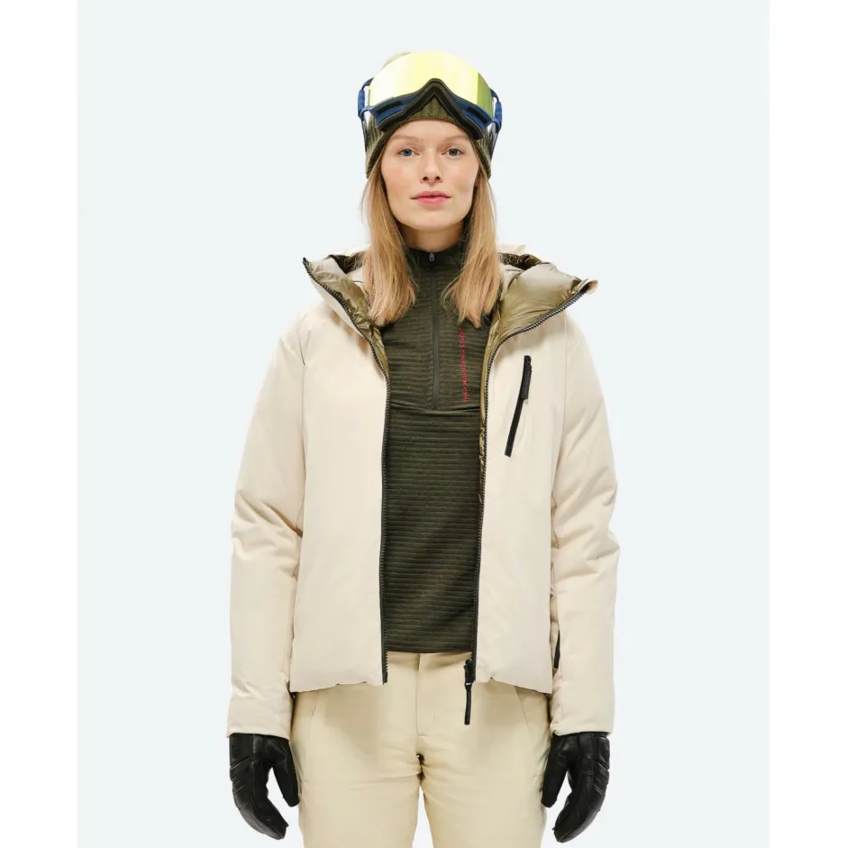 The Mountain Studio Skibekleidung|Daunenjacken-- Women's Pertex Reversible Tecno Down Jacket - Daunenjacke