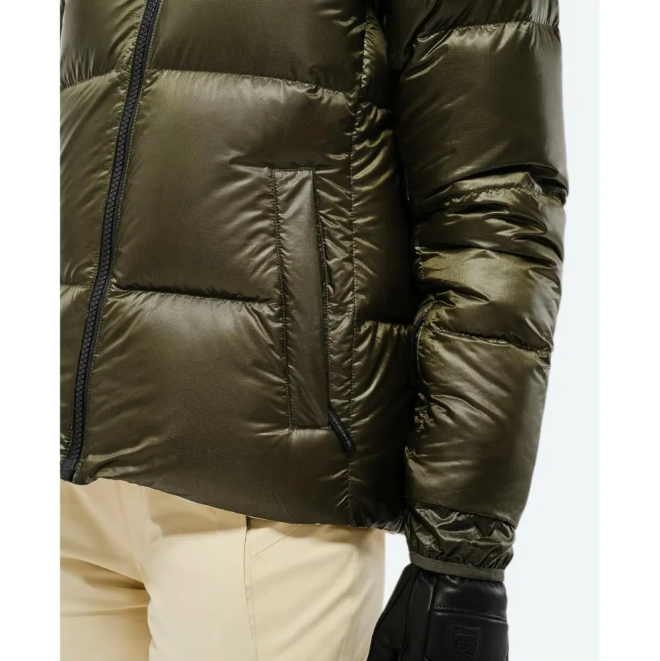 The Mountain Studio Skibekleidung|Daunenjacken-- Women's Pertex Reversible Tecno Down Jacket - Daunenjacke