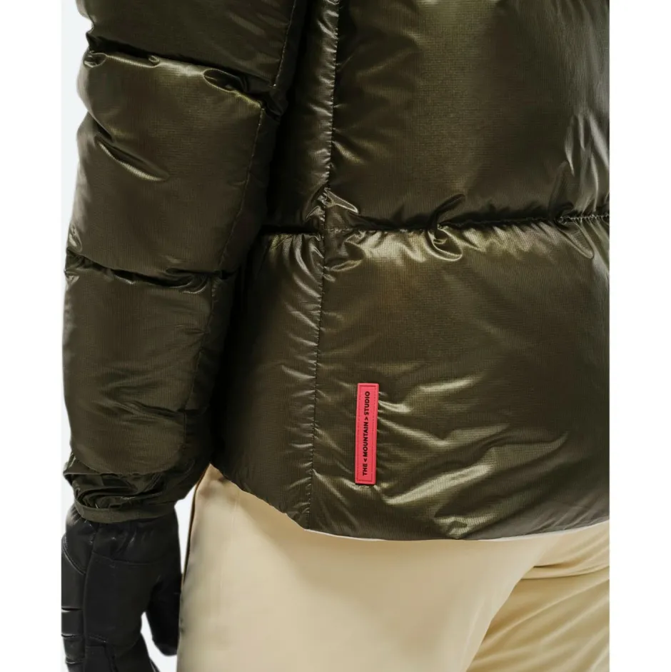 The Mountain Studio Skibekleidung|Daunenjacken-- Women's Pertex Reversible Tecno Down Jacket - Daunenjacke