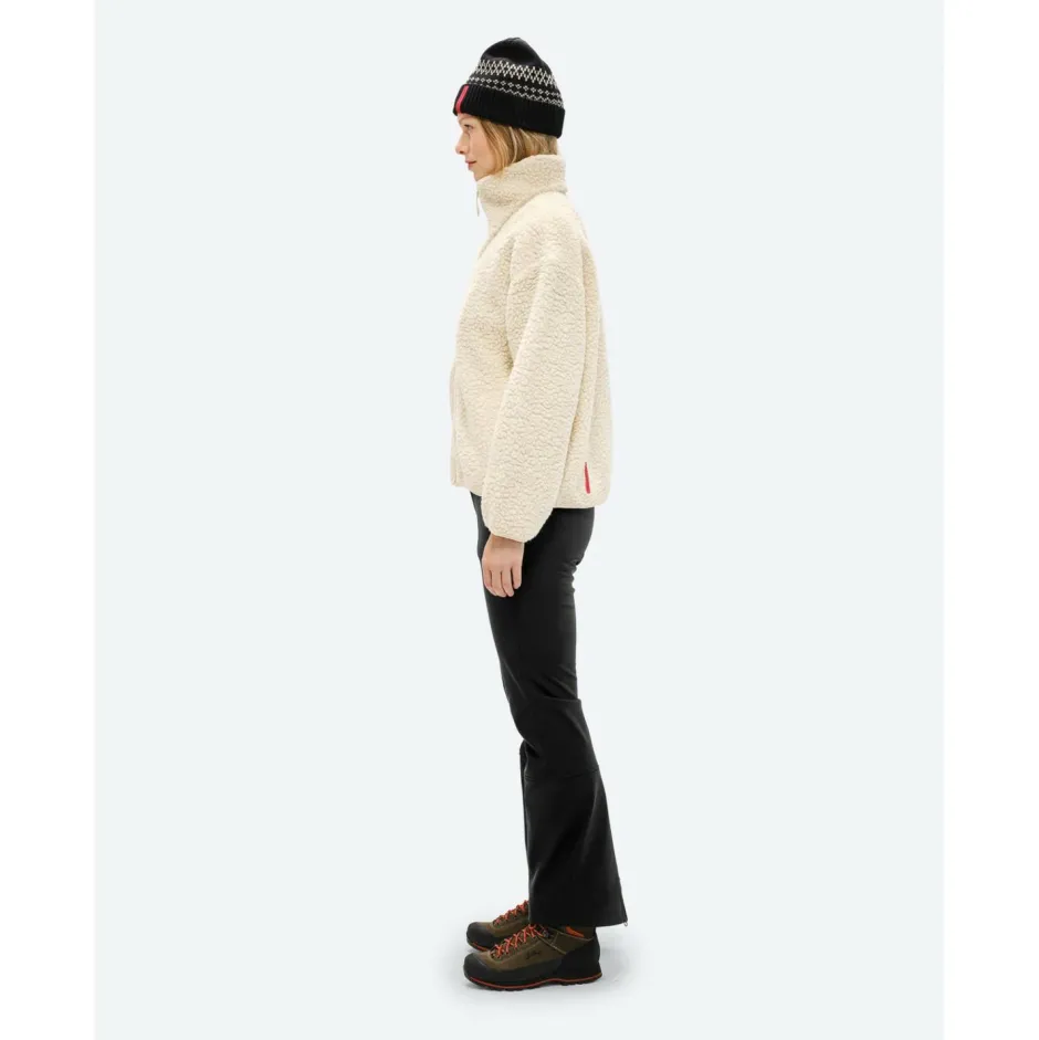 The Mountain Studio Skibekleidung|Jacken-- Women's Soft Wool Pile Jacket - Fleecejacke