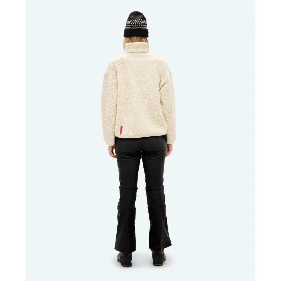 The Mountain Studio Skibekleidung|Jacken-- Women's Soft Wool Pile Jacket - Fleecejacke