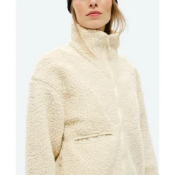 The Mountain Studio Skibekleidung|Jacken-- Women's Soft Wool Pile Jacket - Fleecejacke