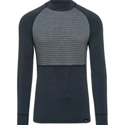 Thermowave - Merino Arctic Hybrid Baselayer L/S Shirt - Merinounterwäsche Anthracite Best