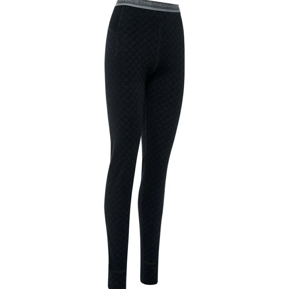 Thermowave Skibekleidung|Merinounterwäsche-- Women's Merino Xtreme Pants - Merinounterwäsche Black / Dark Grey Melange
