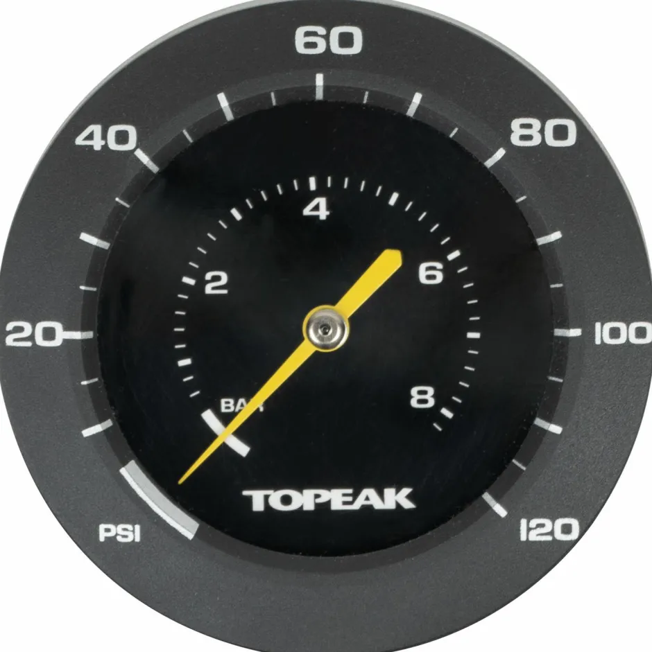 Topeak Fahrradzubehör|Fahrradpumpen-- JoeBlow Urban EX mit TwinHead - Standpumpe Black / Yellow