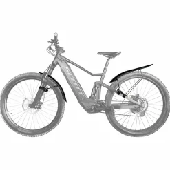 Topeak Fahrradzubehör-- Tetrafender M1 & M2 Set - Schutzblech