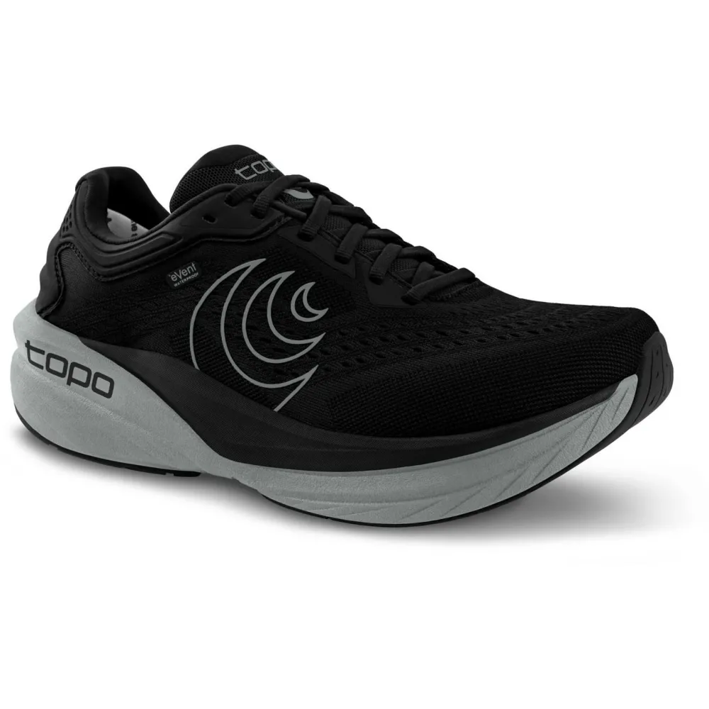Topo Athletic - Phantom 4 Waterproof - Runningschuhe Black / Charcoal Sale