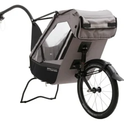 Tout Terrain Fahrradzubehör|Fahrradanhänger-- Singletrailer II Touring - Kinderanhänger Black / Grey