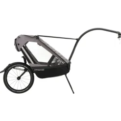 Tout Terrain Fahrradzubehör|Fahrradanhänger-- Singletrailer II Touring - Kinderanhänger Black / Grey