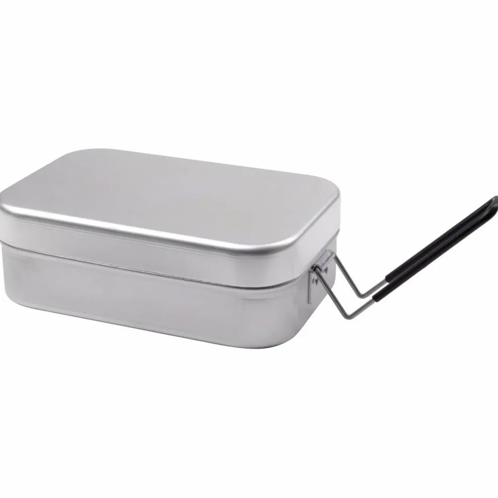 Trangia - Brotdose mit Griff - Essensaufbewahrung Alu Discount