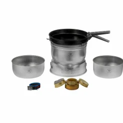- 25-3 Sturmkocher Duossal w. Non Stick Pfanne - Spirituskocher < Trangia Sale