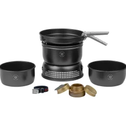 Trangia Trekkingausrüstung|Outdoor-Küche-- 35-5 UL Sturmkocher Non-Stick - Spirituskocher Black