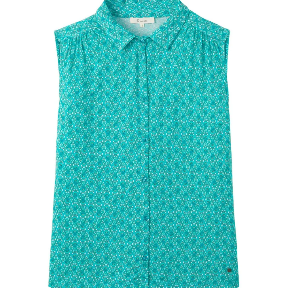 Tranquillo - Women's Feminine Bluse aus Ecovero Viskose - Top Sale