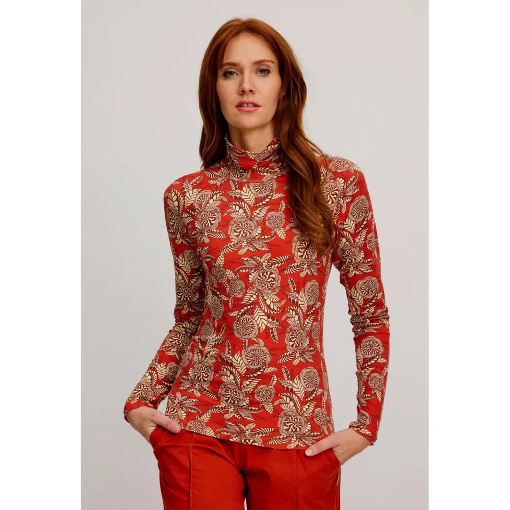 - Woen' Feinine EcoVero-hirt - ongeeve < Tranquillo Clearance