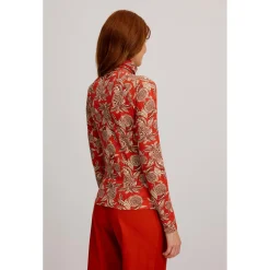 - Woen' Feinine EcoVero-hirt - ongeeve < Tranquillo Clearance