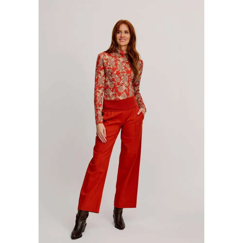 - Woen' Feinine EcoVero-hirt - ongeeve < Tranquillo Clearance